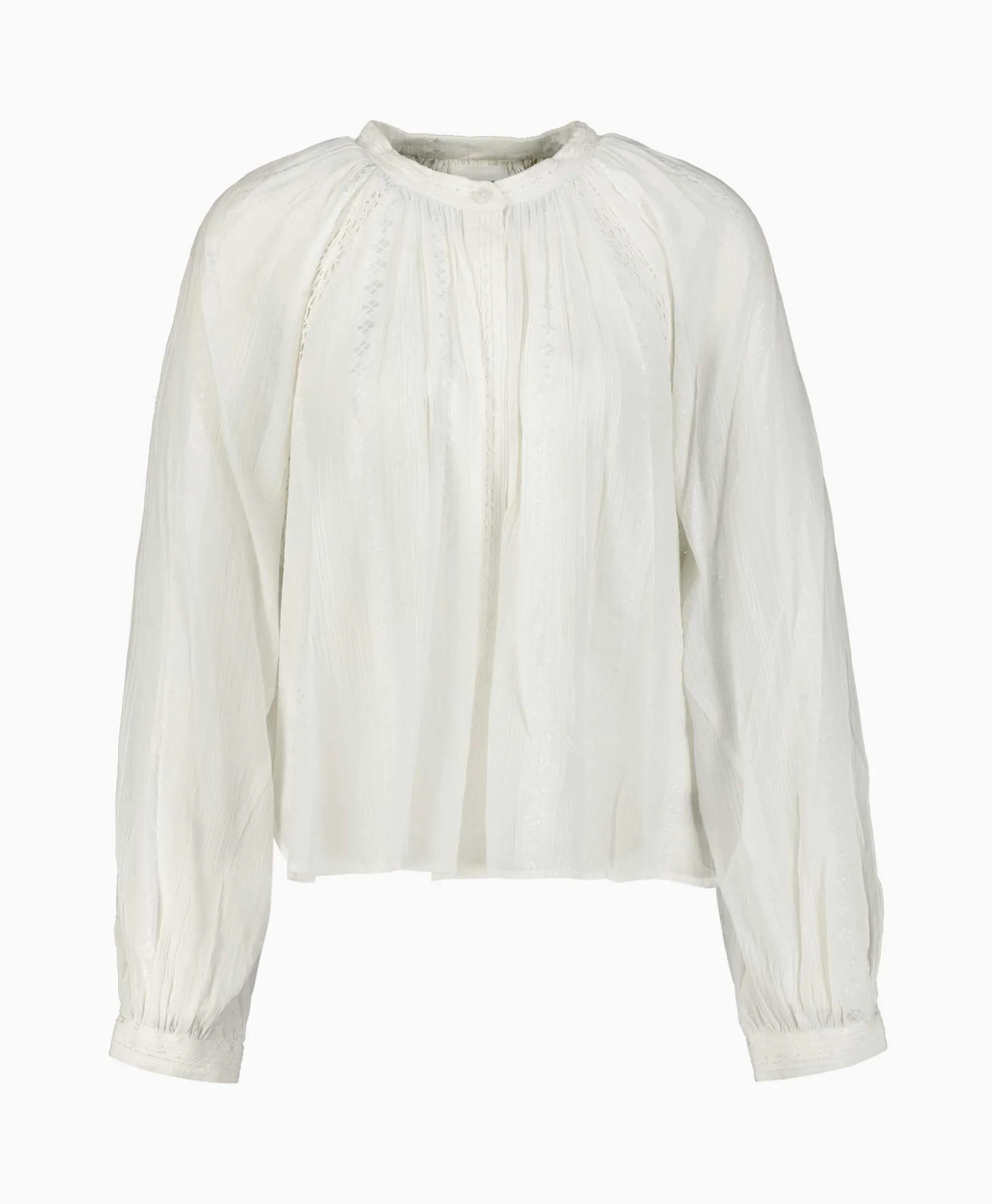Cheap Marant Etoile Blouse Janelle-Ga Wit Dames Blouses
