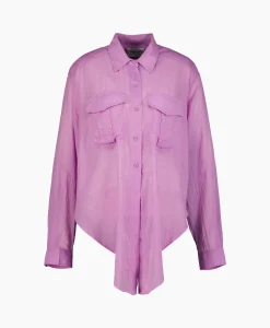 Best Sale Marant Etoile Blouse Nath-Gb Pink Dames Blouses