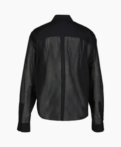 Clearance Marant Etoile Blouse Nath-Gb Zwart Dames Blouses