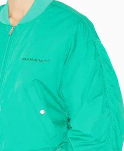 Hot Marant Etoile Jack Bessime-Ga Groen Dames Jassen