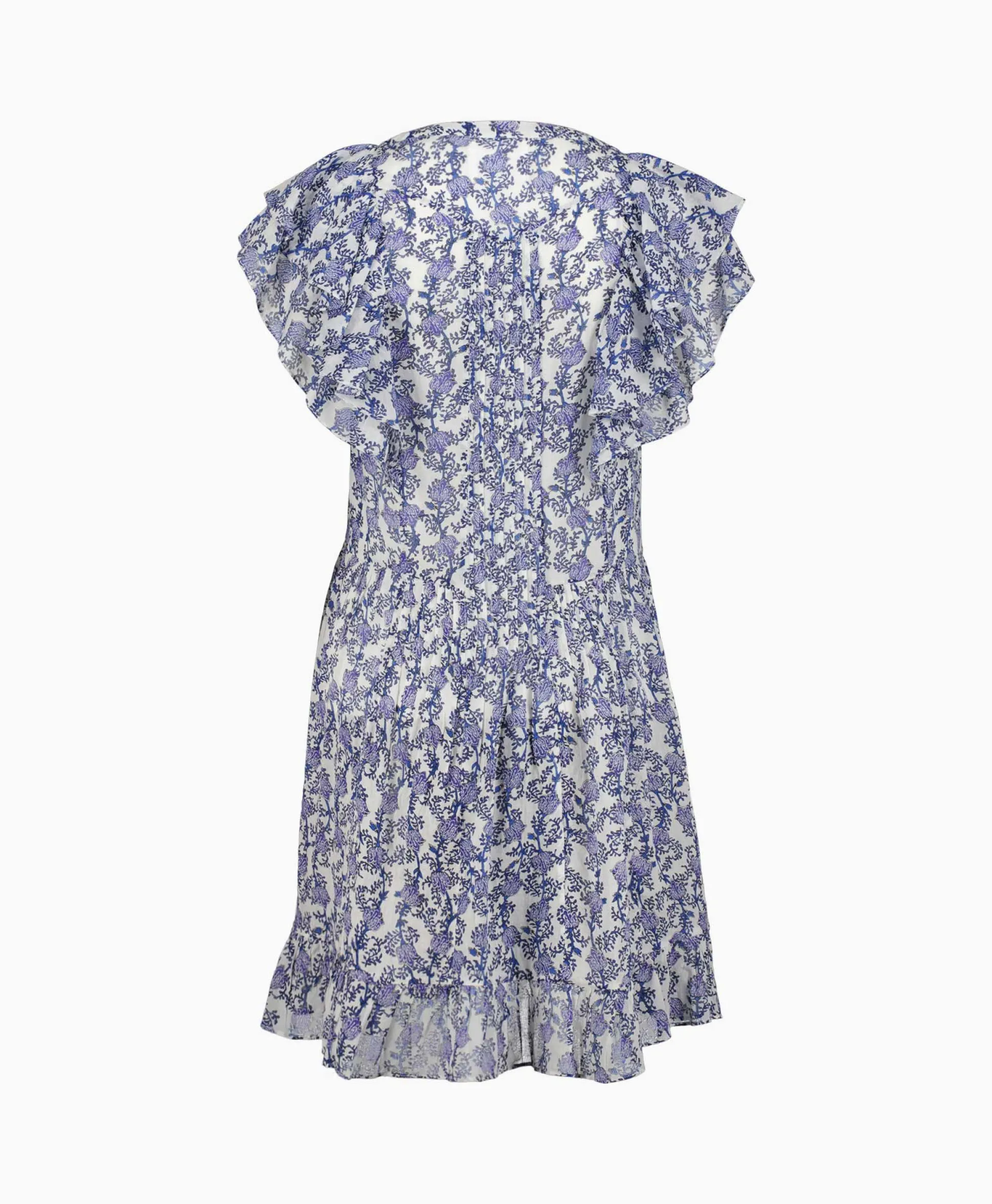 Clearance Marant Etoile Jurk Godrana Dress Blauw Dames Jurken