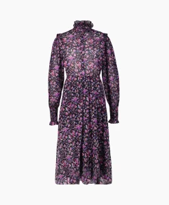 Cheap Marant Etoile Maxi Jurk Galoa-Ga Blauw Dames Jurken