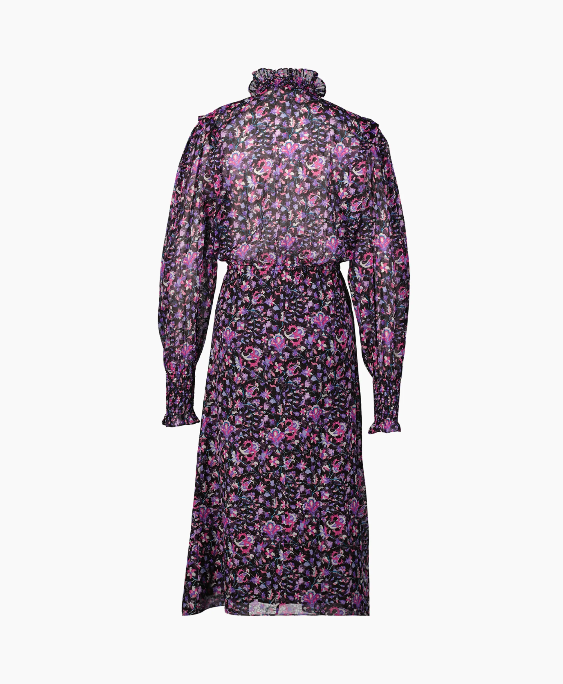 Cheap Marant Etoile Maxi Jurk Galoa-Ga Blauw Dames Jurken