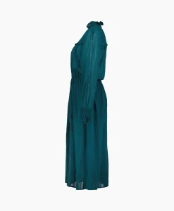 New Marant Etoile Maxi Jurk Imany-Gb Groen Dames Jurken