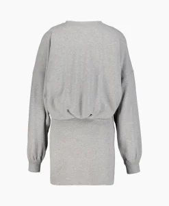 Clearance Marant Etoile Mini Jurk Samuela-Gc Grijs Dames Jurken