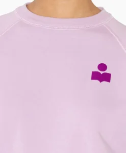 Clearance Marant Etoile Pullover Milla-Ga Paars Dames Truien