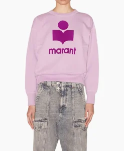 Clearance Marant Etoile Pullover Mobyli Lila Dames Truien