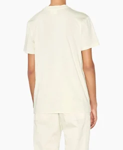 New Marant Etoile T-Shirt Korte Mouw Ziliani-Ga Ecru Dames T-Shirts & Tops