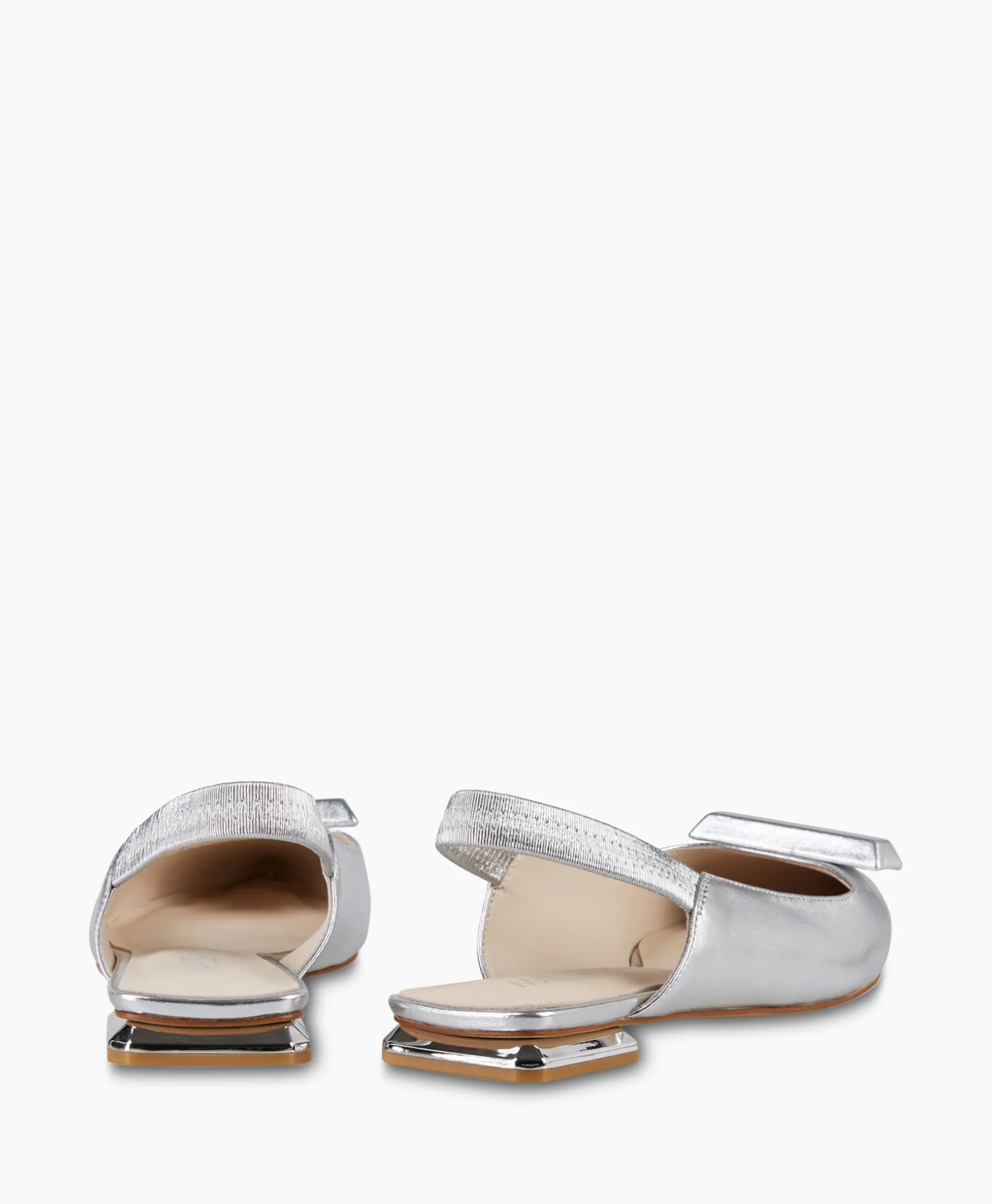 Cheap Ballerina Wb Sf.01 L05 Zilver Dames Instappers