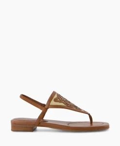 Clearance Tas Wb Sg.15 W03 Donker Bruin Dames Sandalen