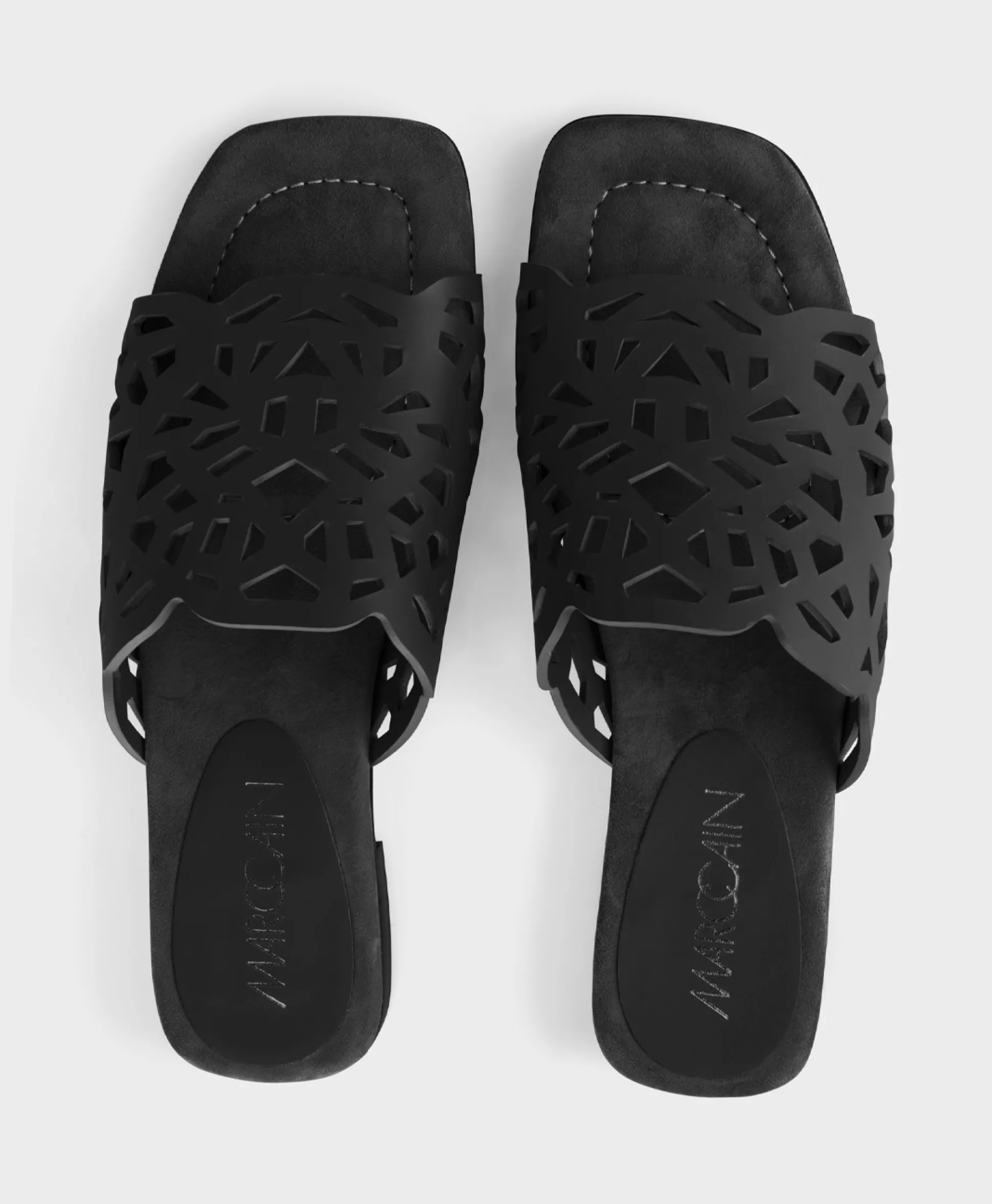 Fashion Sandaal Ub Sg.18 L28 Zwart Dames Sandalen