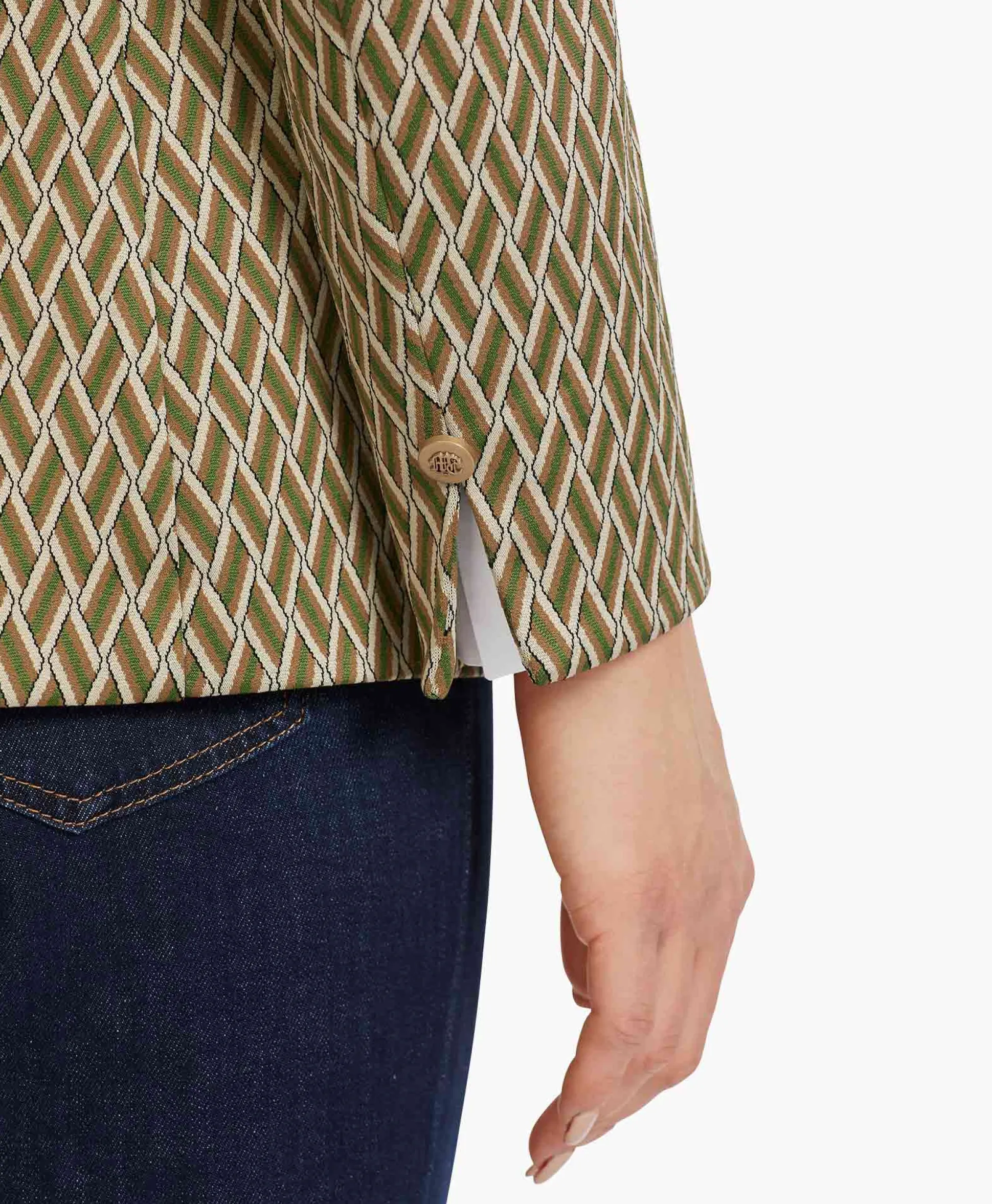 Discount Blazer Vc 34.27 J60 Groen Dames Blazers