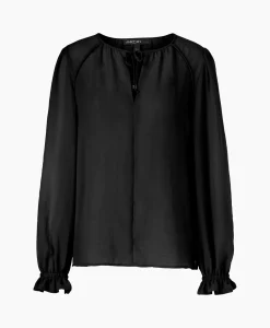Outlet Blouse Wc 51.33 W30 Zwart Dames Blouses