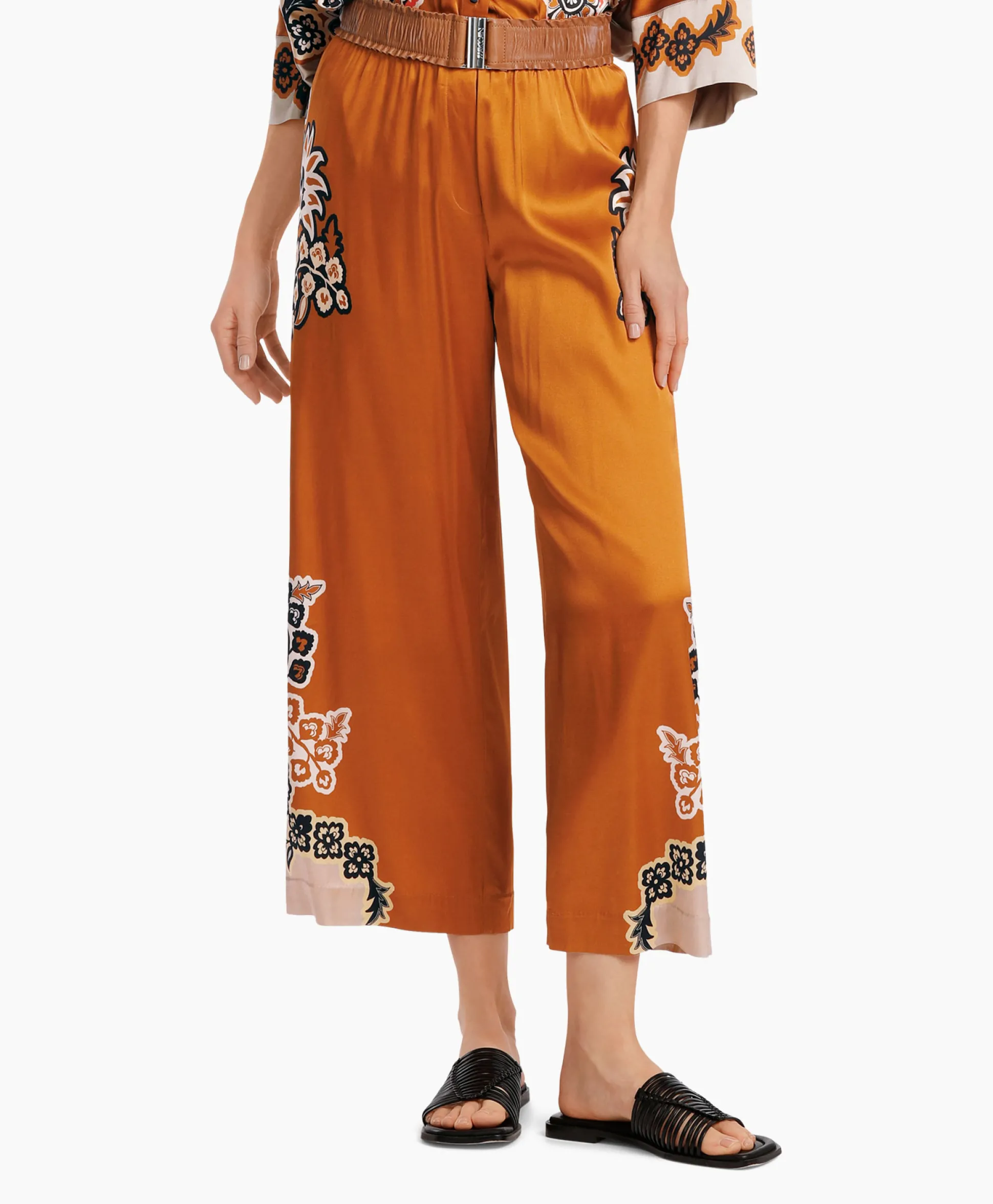 Shop Broek Wc 81.54 W66 Oranje Dames Broeken