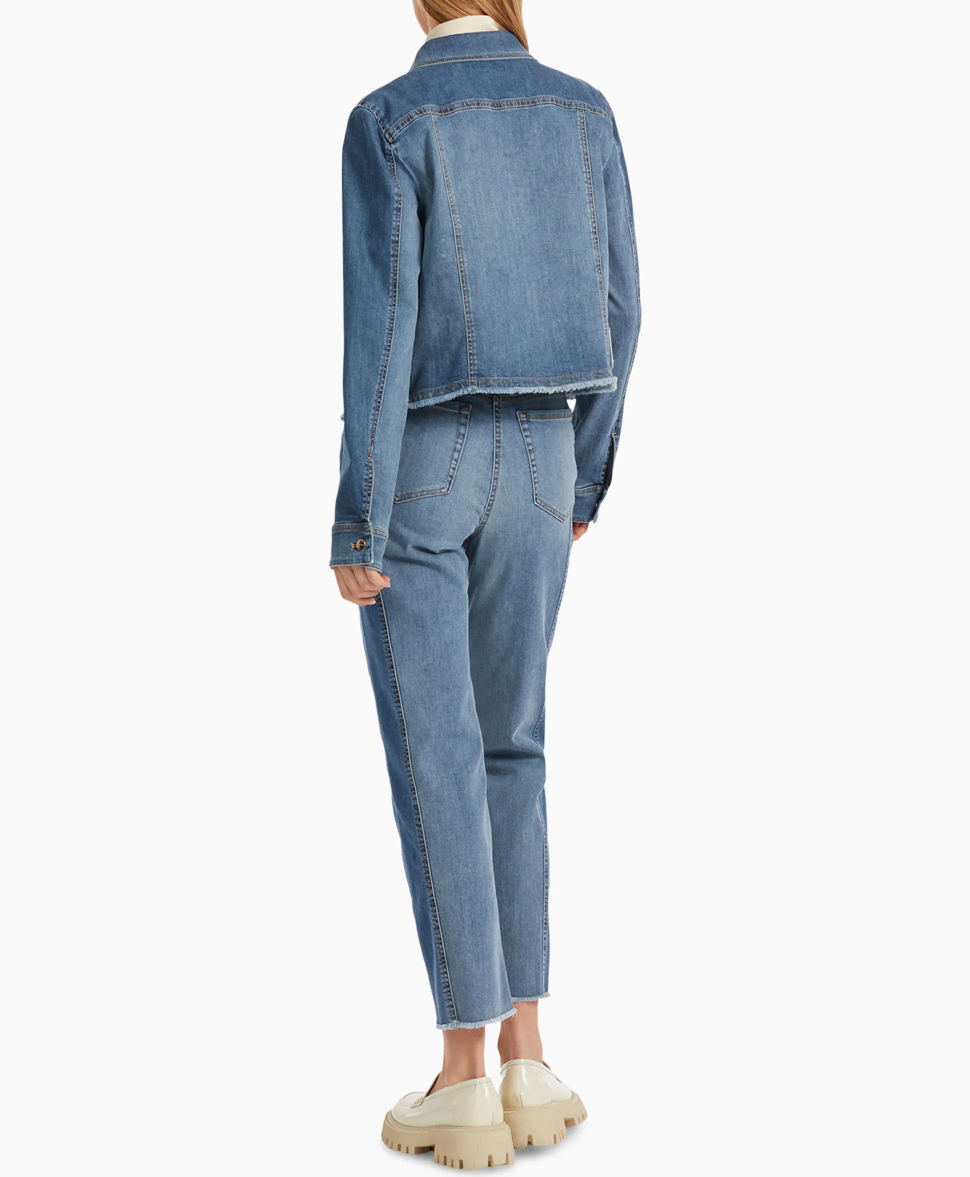 Fashion Jack Vc 31.04 D08 Blauw Dames Jassen