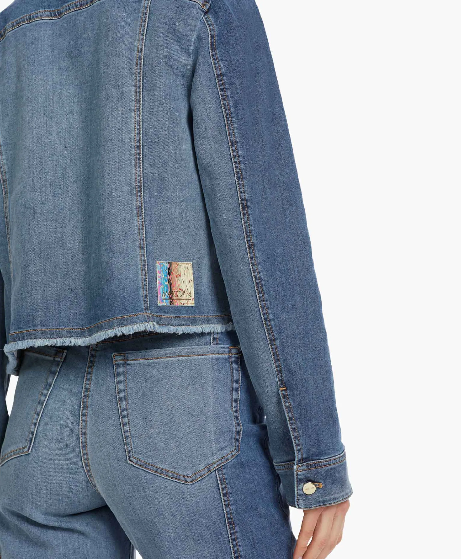 Fashion Jack Vc 31.04 D08 Blauw Dames Jassen