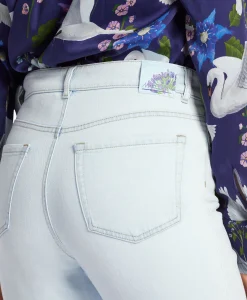 Hot Jeans Wc 82.11 D04 Licht Blauw Dames Broeken