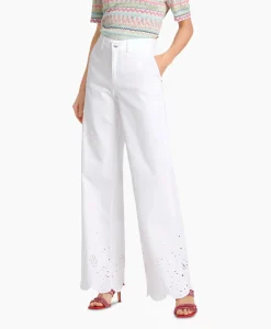 Hot Jeans Wc 82.19 D64 Wit Dames Broeken