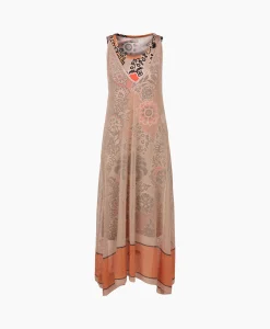 Outlet Jurk Wc 21.38 M49 Beige Dames Bruiloftskleding