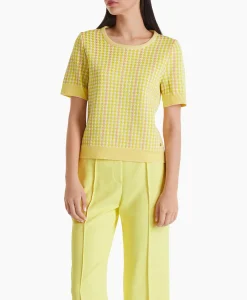 Cheap Pullover Wc 41.49 M33 Midden Geel Dames T-Shirts & Tops