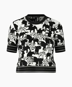 Best Pullover Wc 41.10 M03 Print + 2 Kleurig Dames Truien