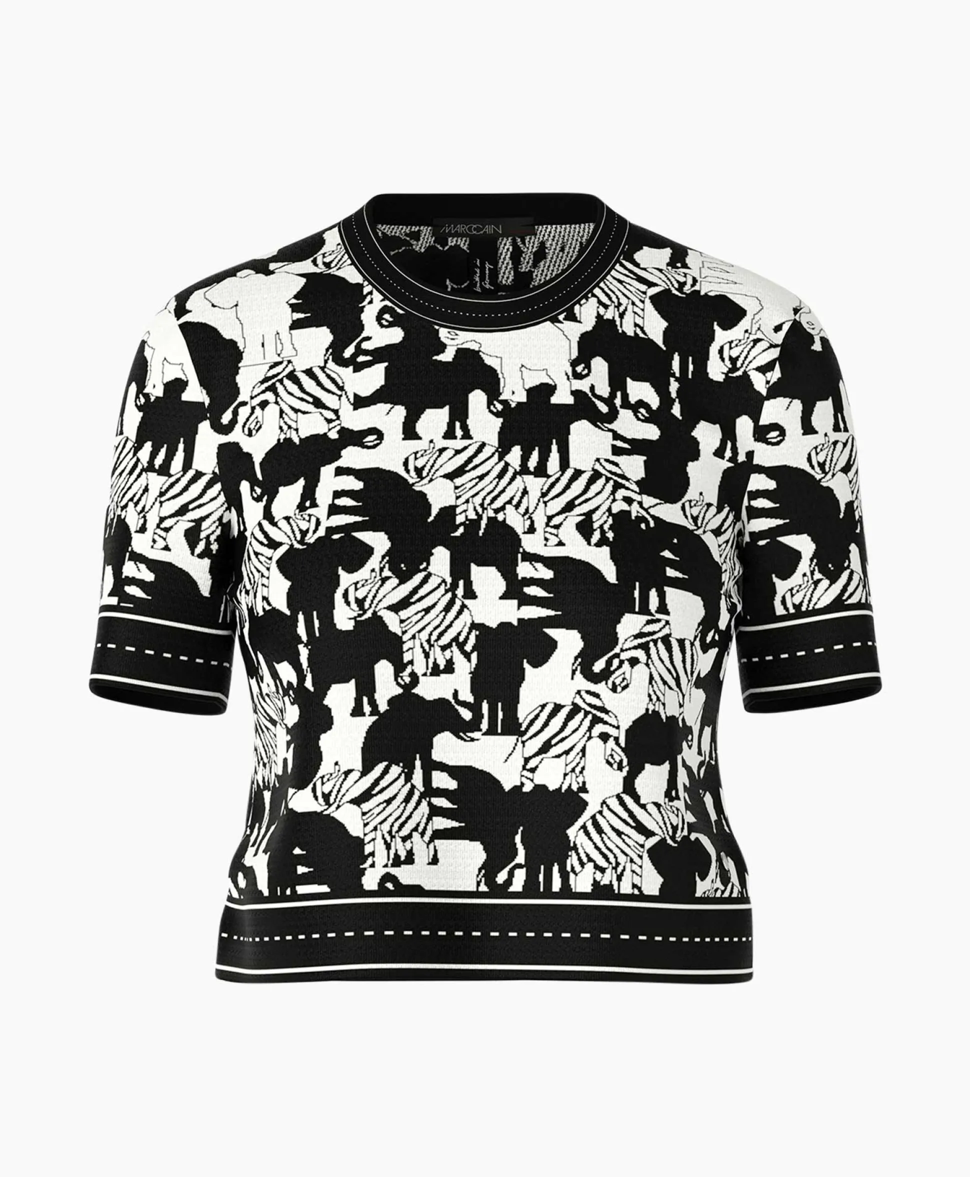 Best Pullover Wc 41.10 M03 Print + 2 Kleurig Dames Truien