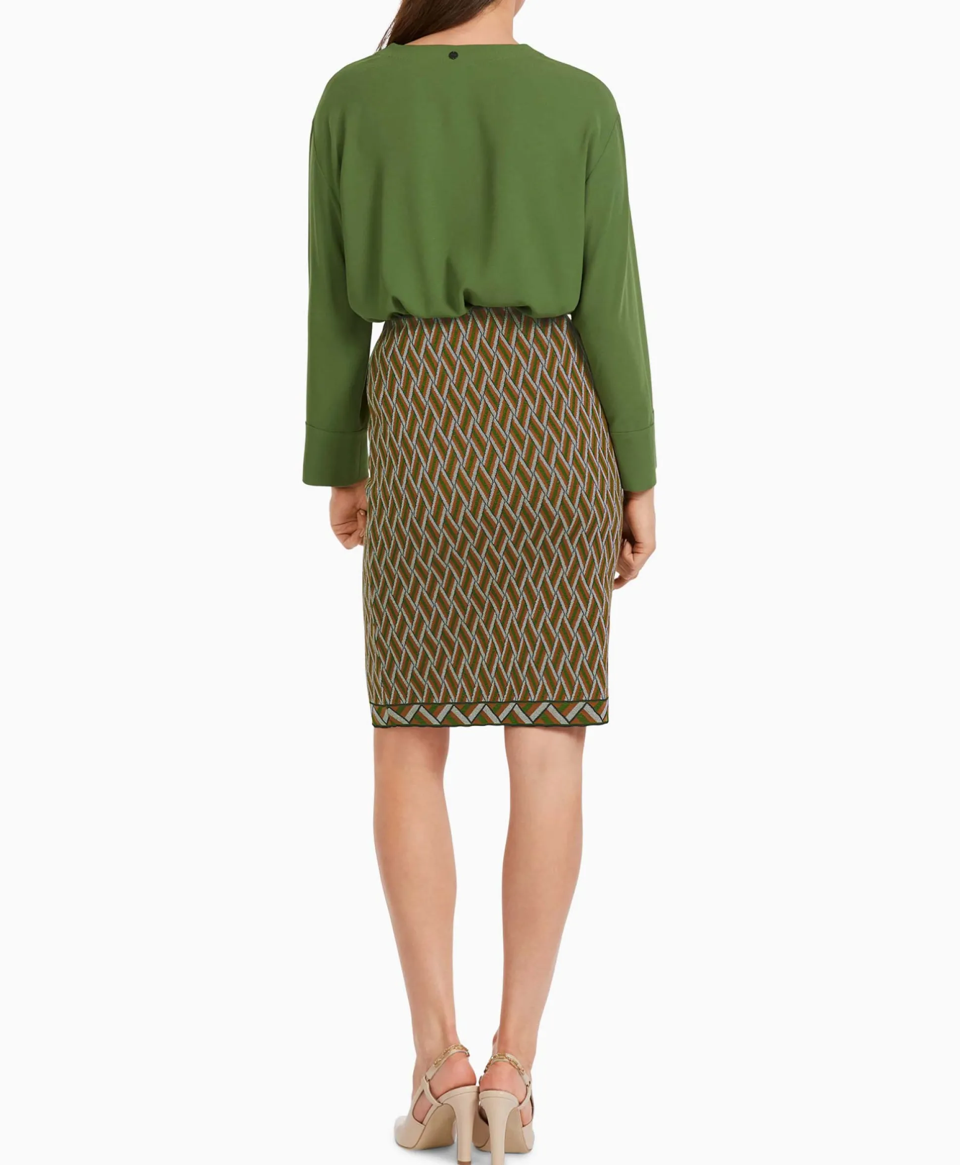 Store Rok Vc 71.14 M36 Groen Dames Rokken