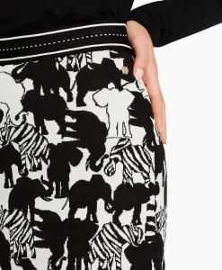 Best Rok Wc 71.02 M03 Print + 2 Kleurig Dames Rokken