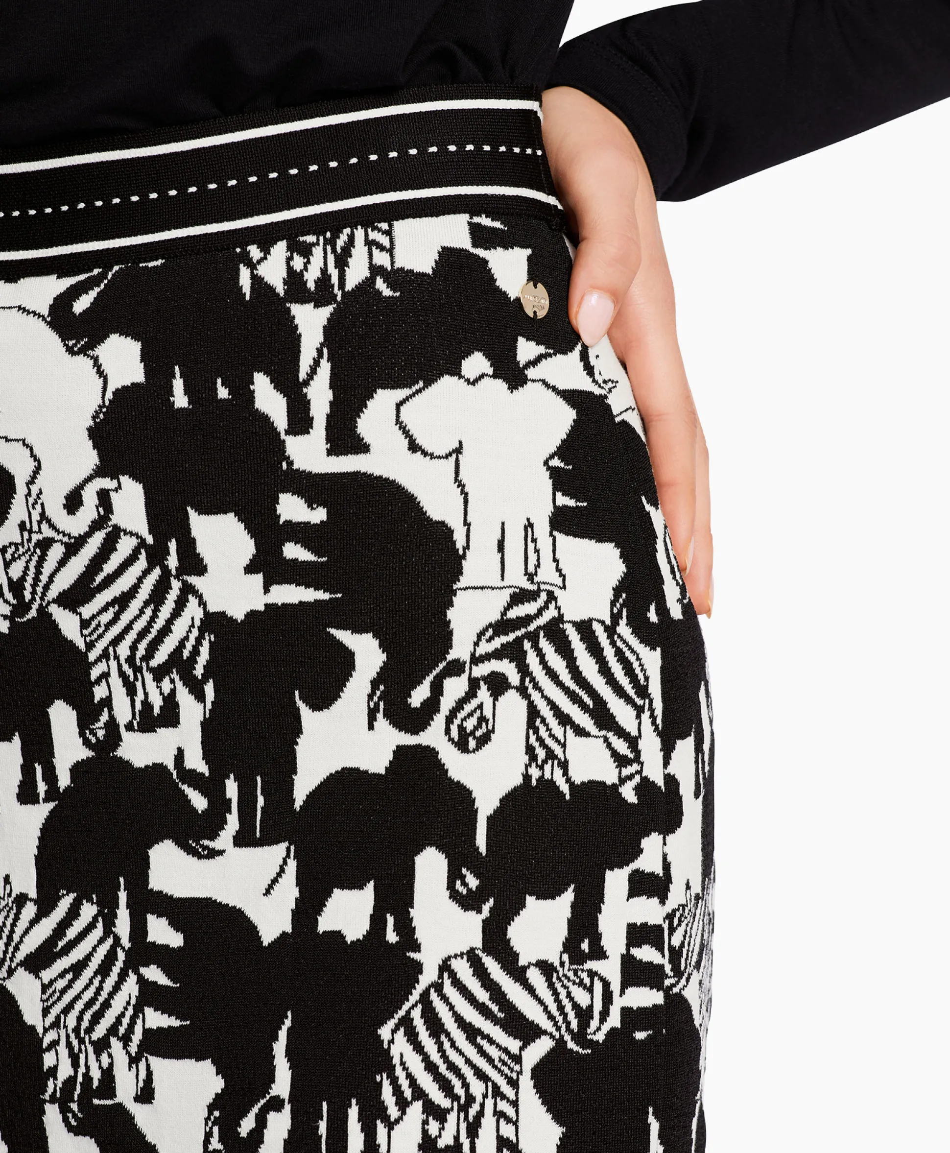 Best Rok Wc 71.02 M03 Print + 2 Kleurig Dames Rokken