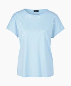 Outlet T-Shirt Wc 48.46 J36 Licht Blauw Dames T-Shirts & Tops