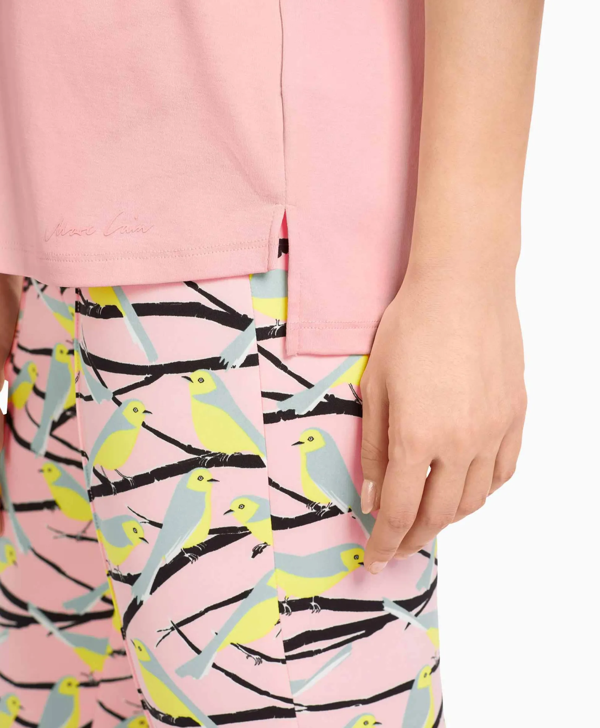 Best T-Shirt Vc 48.02 J14 Pink Dames T-Shirts & Tops