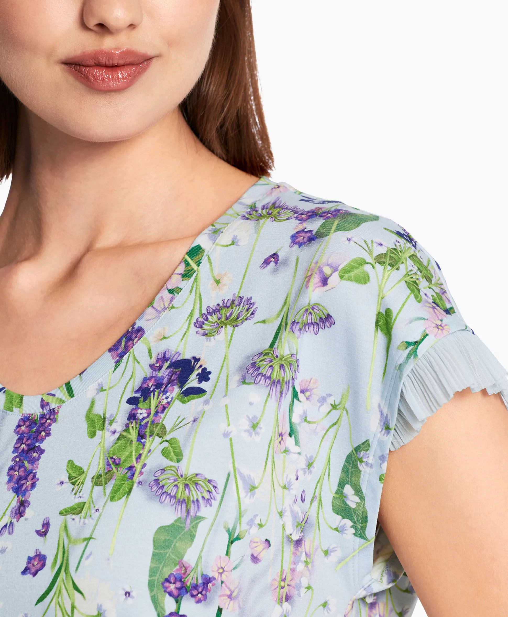 Best Sale T-Shirt Wc 48.23 J19 Licht Blauw Dames T-Shirts & Tops