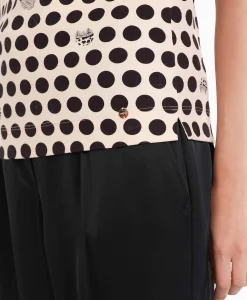 Cheap T-Shirt Vc 48.45 J08 Zwart Dames T-Shirts & Tops