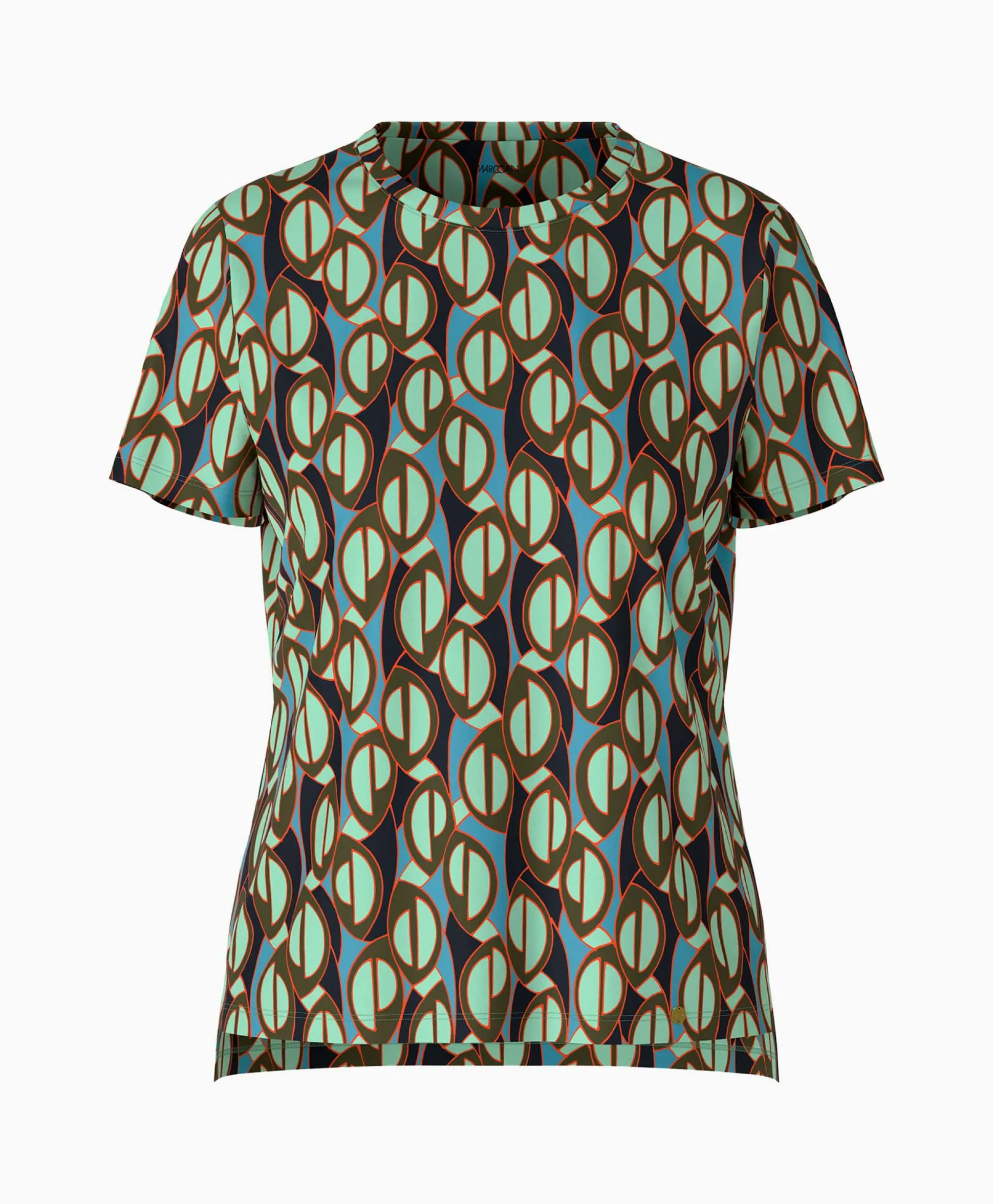 Flash Sale T-Shirt Wc 48.16 J02 Groen Dames T-Shirts & Tops