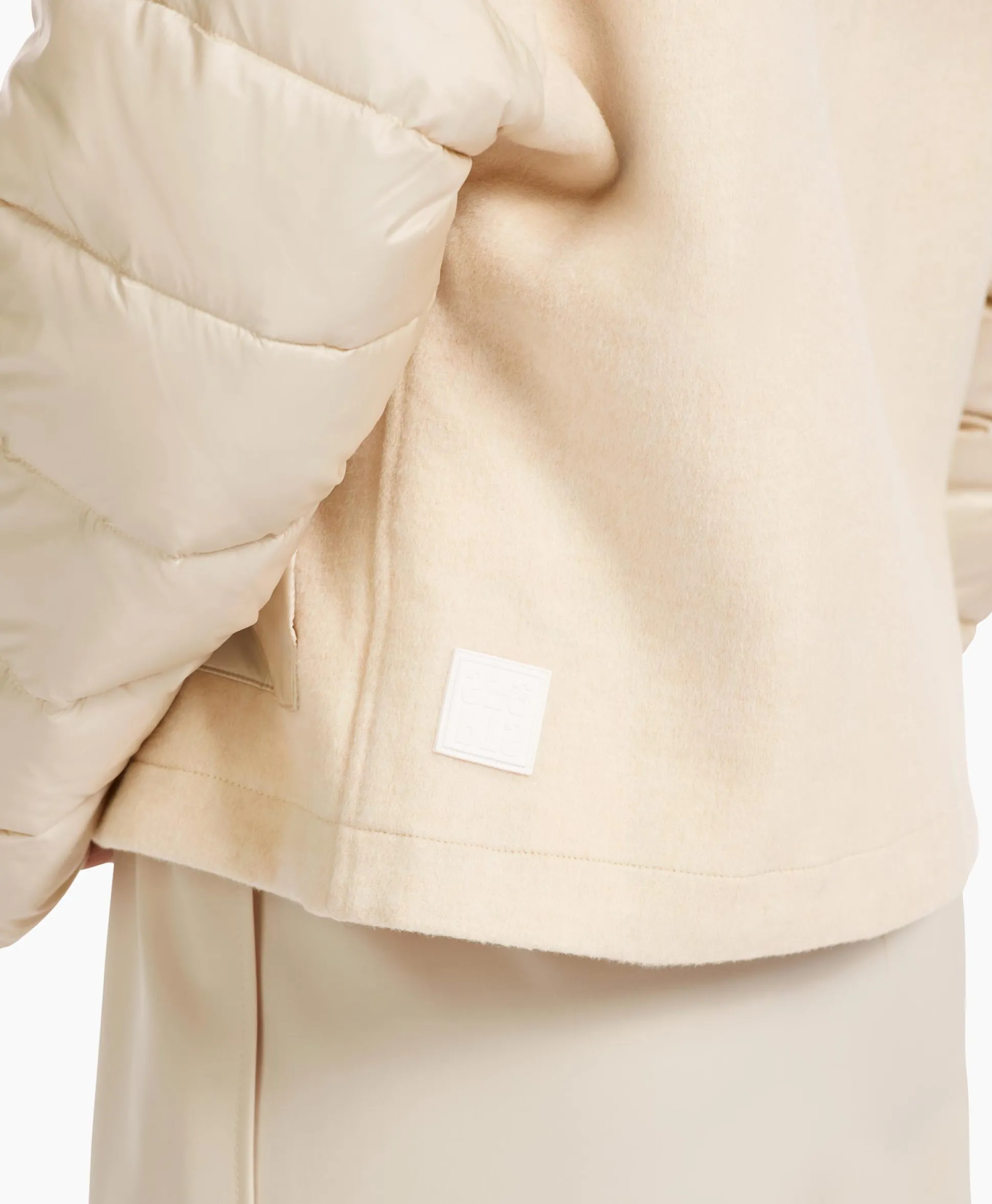 Hot Jack Vs 12.03 W31 Licht Grijs Dames Jassen