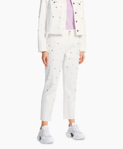 Shop Jeans Ws 82.04 D07 Off White Dames Broeken