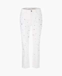 Shop Jeans Ws 82.04 D07 Off White Dames Broeken