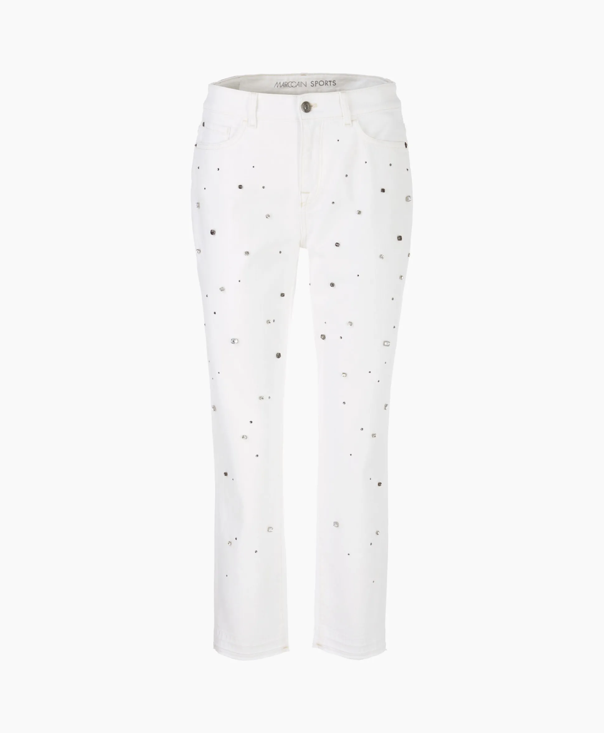 Shop Jeans Ws 82.04 D07 Off White Dames Broeken