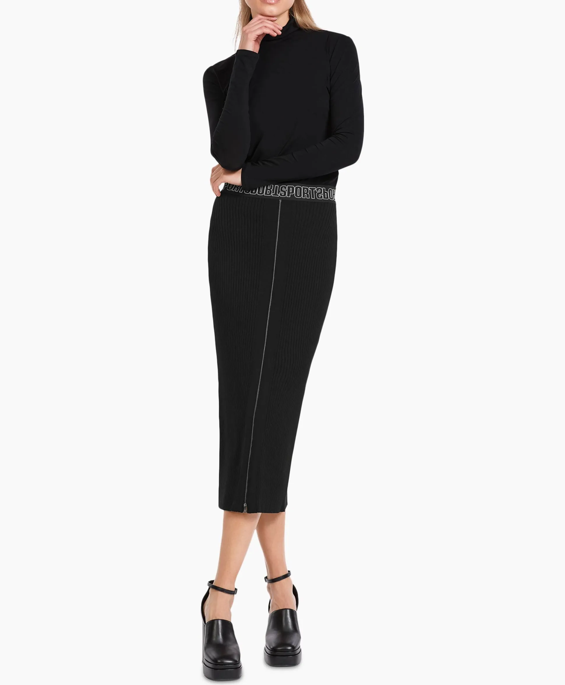 Fashion Rok Vs 71.14 M09 Zwart Dames Rokken