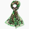 Clearance Shawl Ws B4.07 Z09 Groen Dames Sjaals