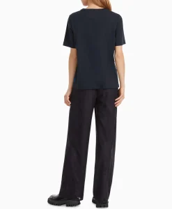 Store T-Shirt Vs 48.20 J19 Midden Blauw Dames T-Shirts & Tops