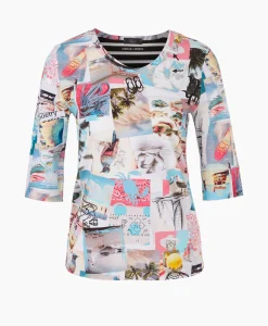 Discount T-Shirt Ws 48.39 J66 Rood Dames T-Shirts & Tops