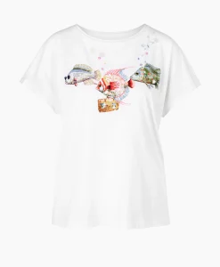 Best Sale T-Shirt Ws 48.58 J98 Wit Dames T-Shirts & Tops