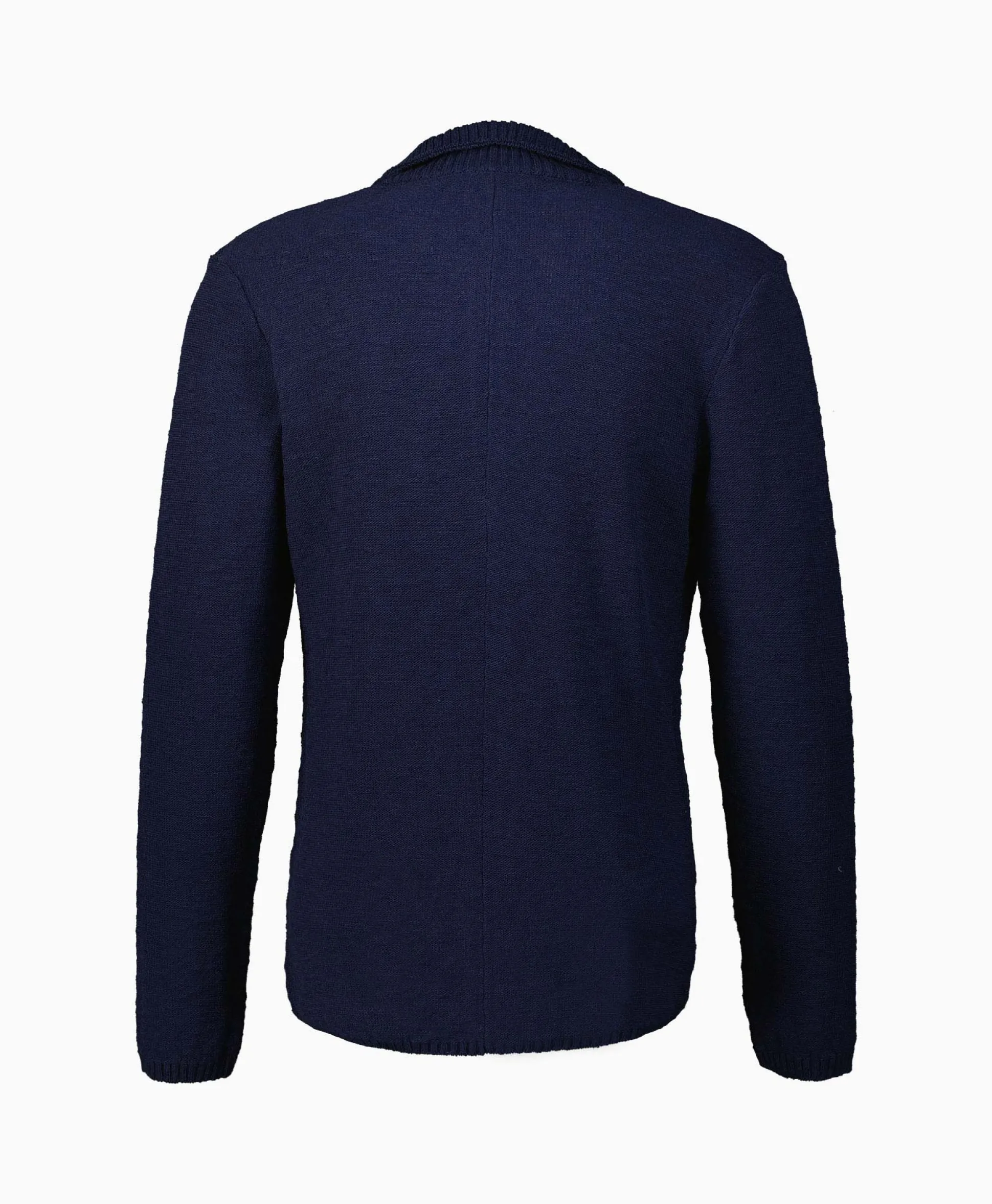 Cheap Jack Knit With Rib Details Blauw Heren Jassen