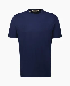 Store T-Shirt Korte Mouw Short Sleeves Blauw Heren T-Shirts