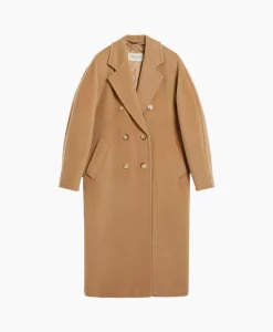 Best Sale Jas Madame Wool Cashmere Beige Dames Jassen