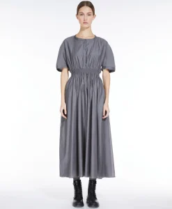 Sale Maxi Jurk Ribes Taupe Dames Jurken