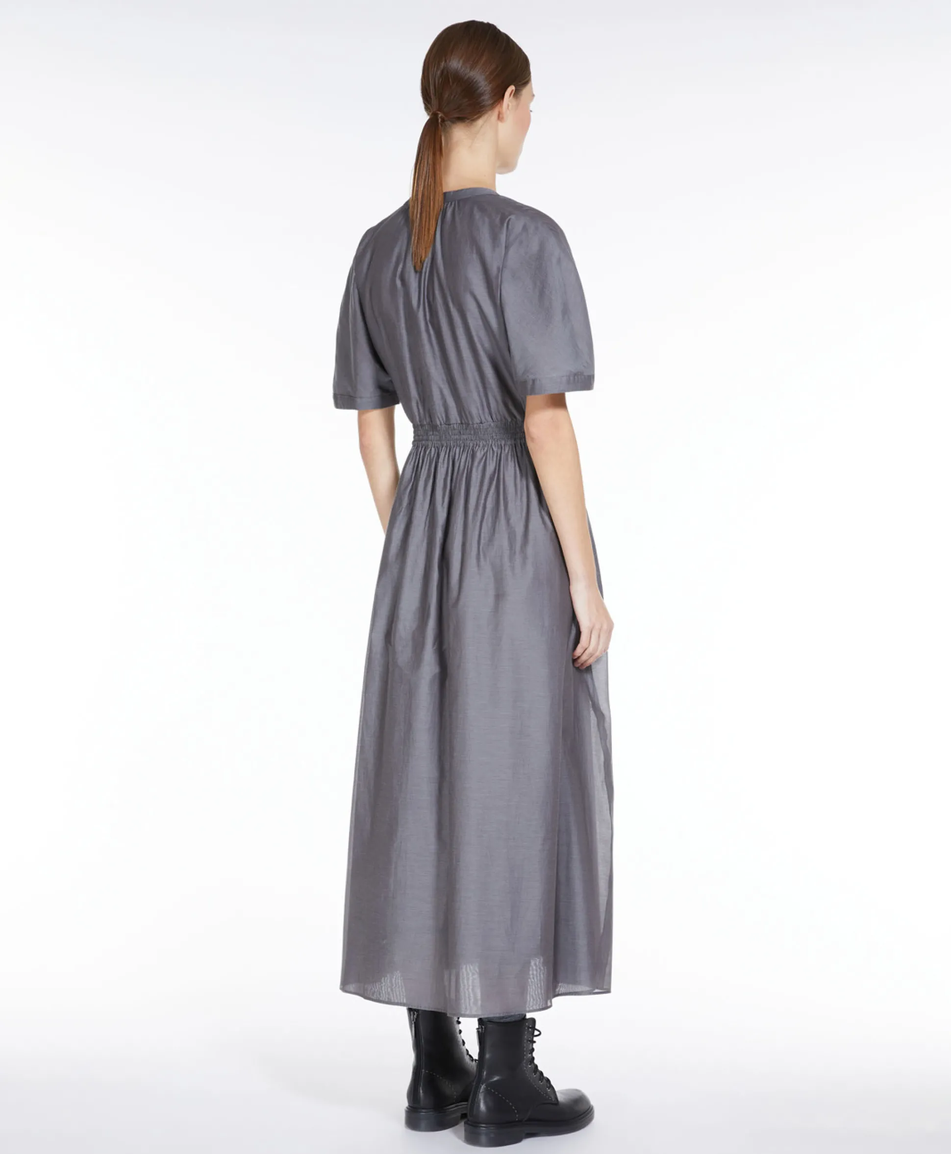 Sale Maxi Jurk Ribes Taupe Dames Jurken