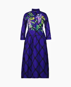 Sale Maxi Jurk 32/Dress Santi Blauw Dames Jurken