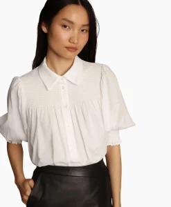 Store Blouse Chapter Off White Dames Blouses